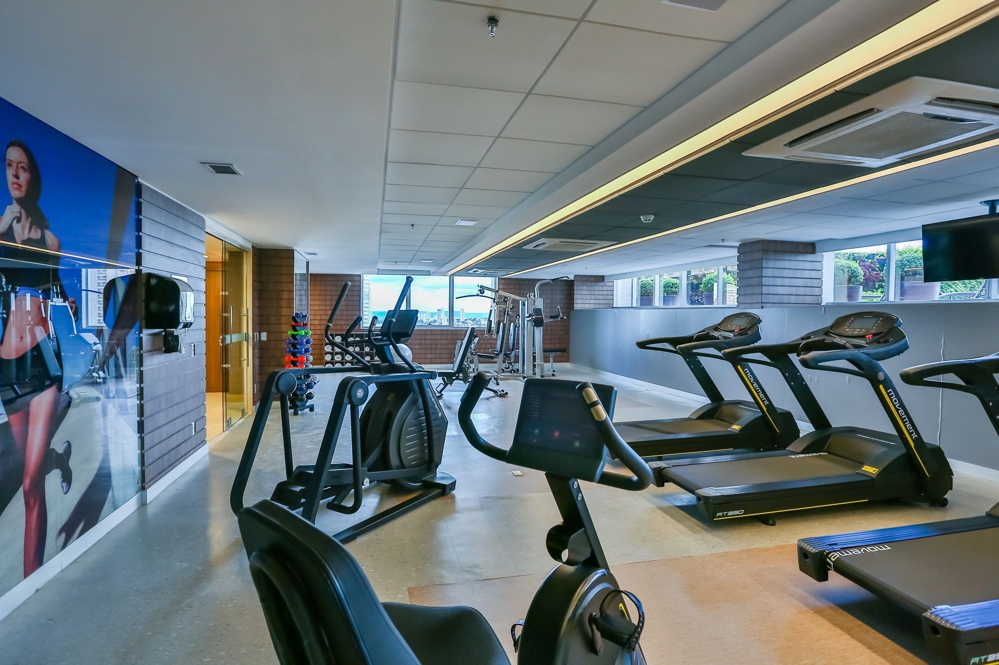 Transamerica Collection Goiânia Dış mekan fotoğraf The gym at the hotel